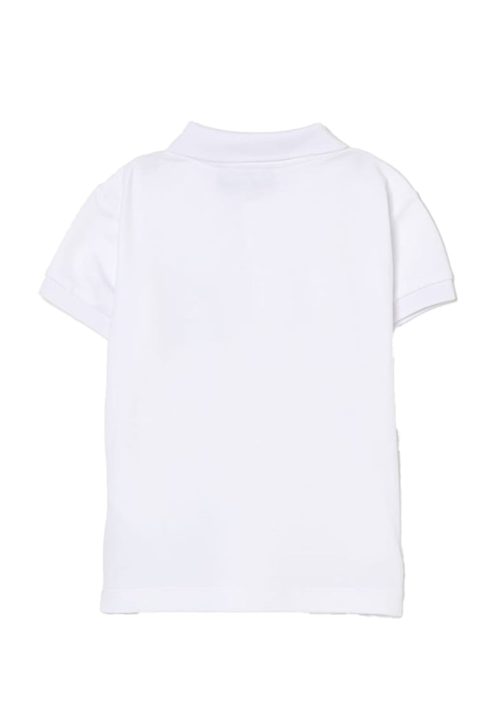 Polo blanca para recién nacido