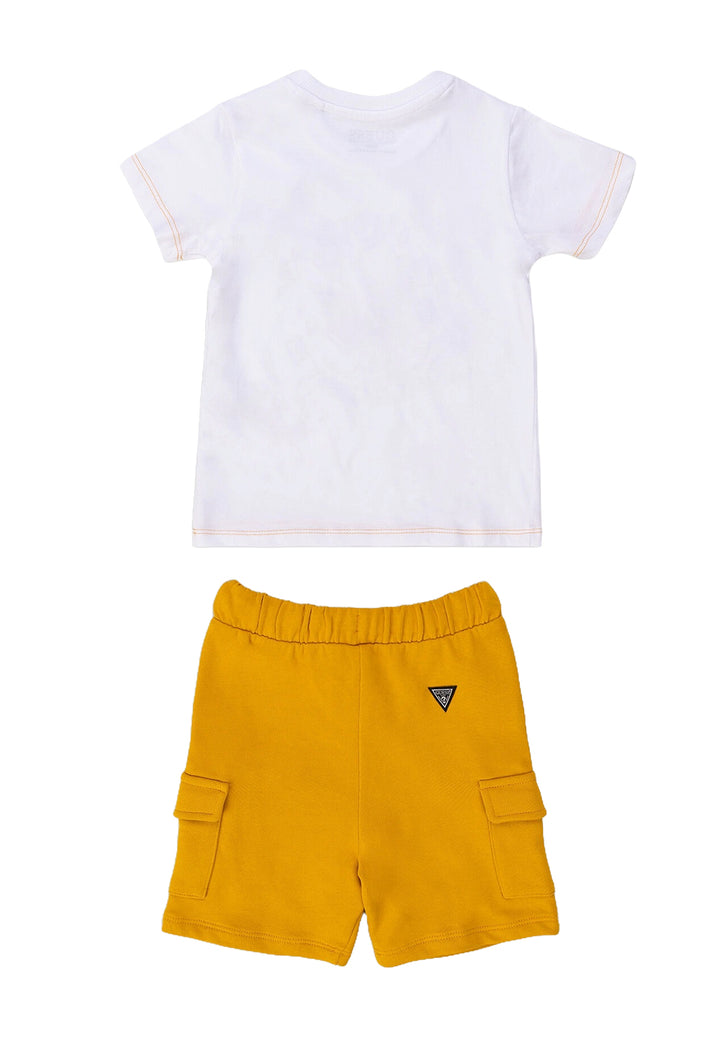 White-yellow outfit for newborns