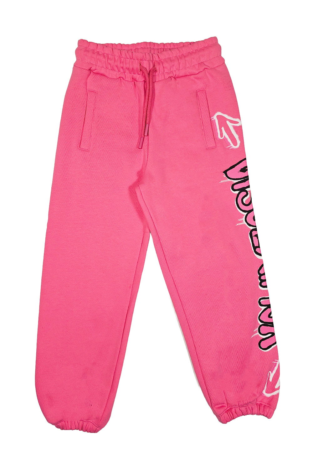 Pantalón de chándal fucsia para niña