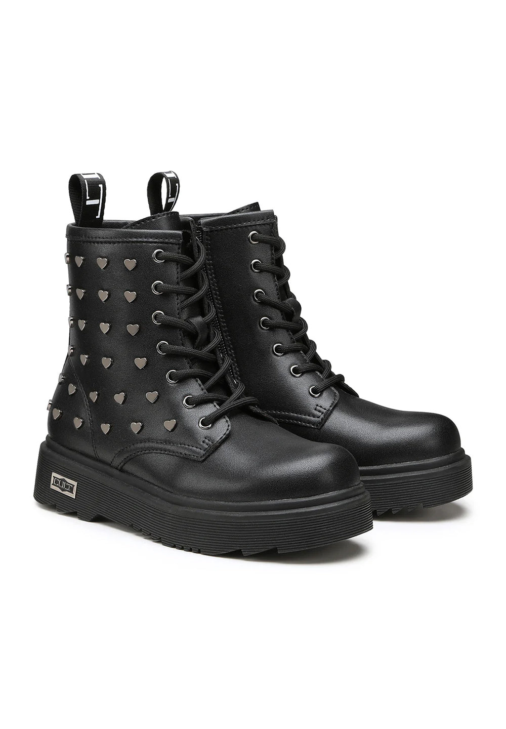 Bottines noires pour filles