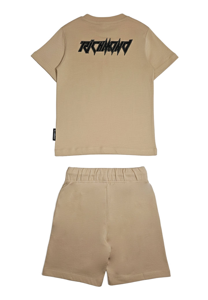 Traje beige para niño