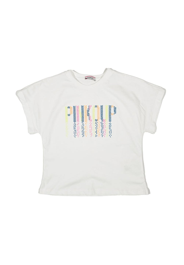 T-shirt bianca per bambina - Primamoda kids