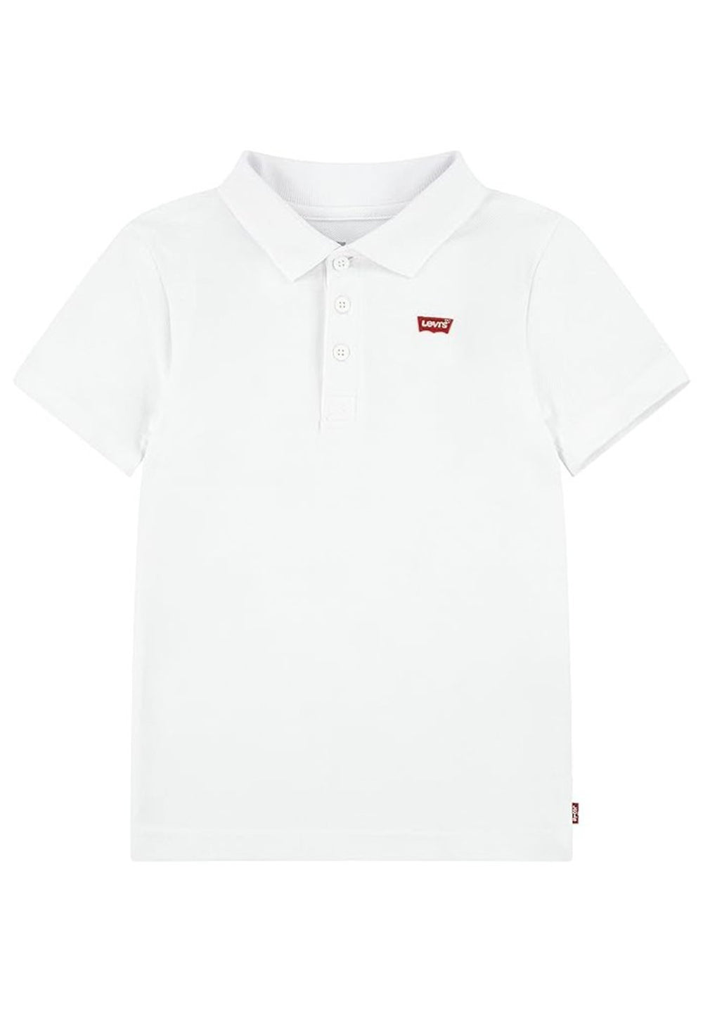 Polo blanca para niño