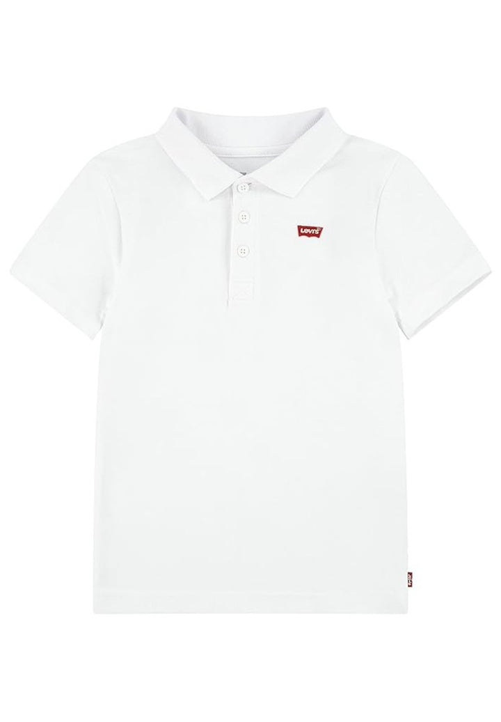Polo blanca para niño