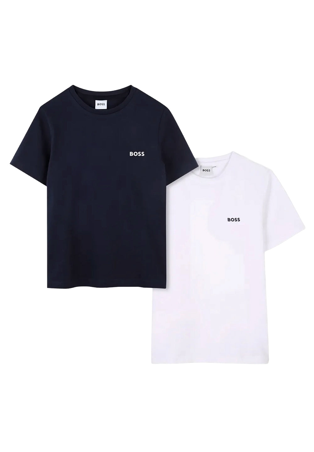 Blue and white t-shirt set for boys