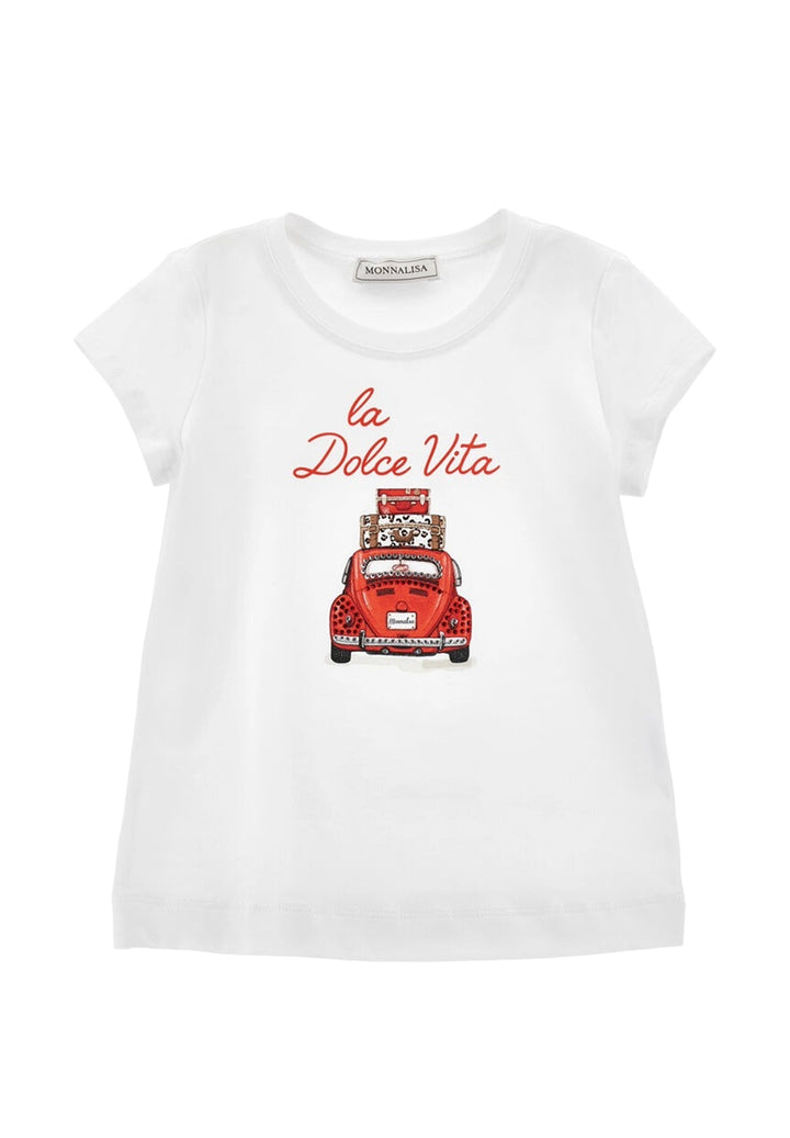 White T-shirt for girls