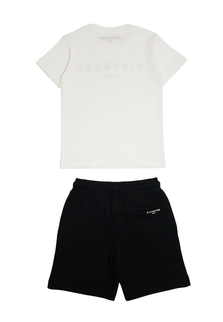 Black and white outfit for baby boy