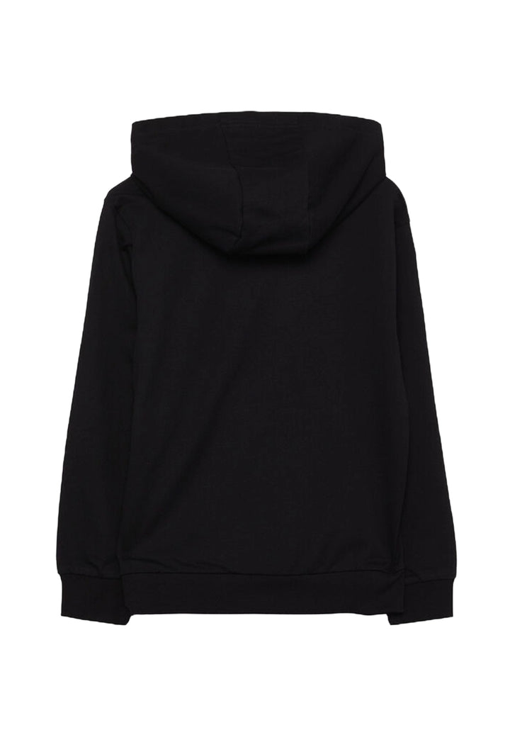 Sweat à capuche noir pour enfants