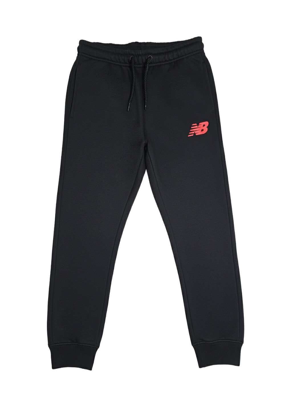 Pantalón de felpa negro para niño