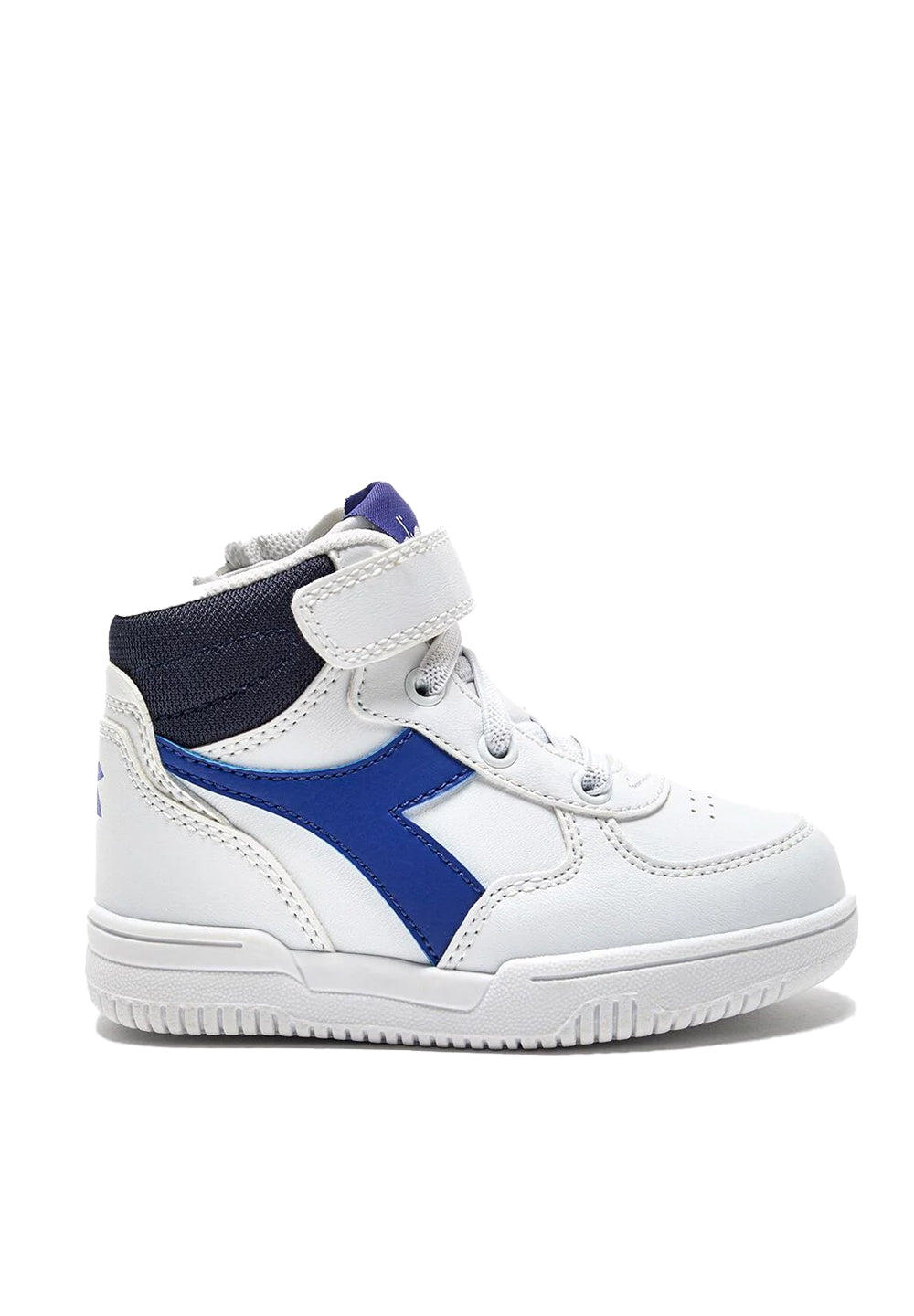 Chaussures blanches et bleues pour nouveau-nés