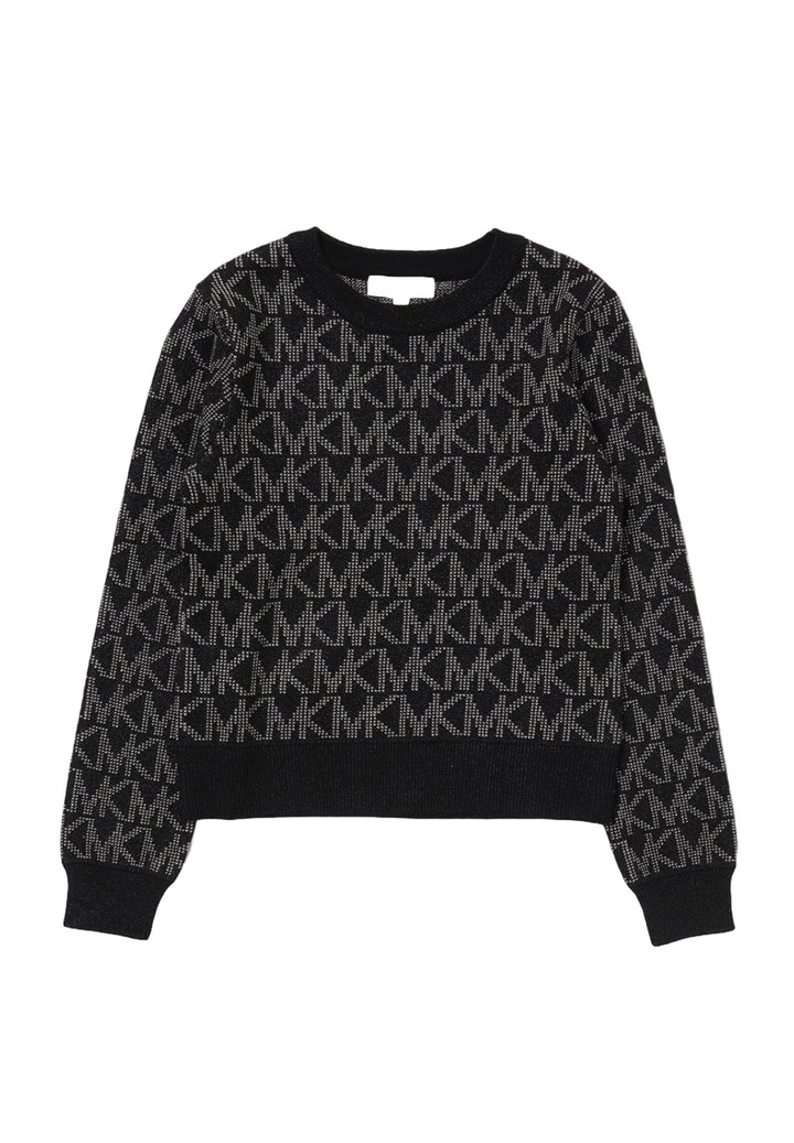 Pull noir pour fille