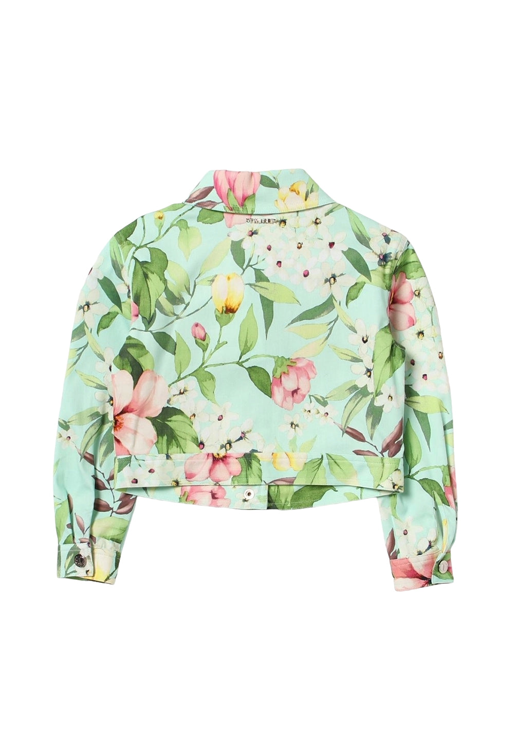 Giubbino denim verde per bambina - Primamoda kids