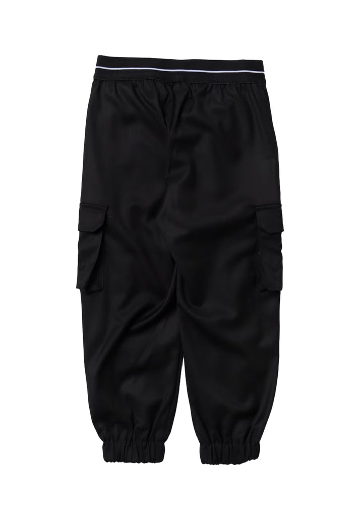 Black cargo pants for girls
