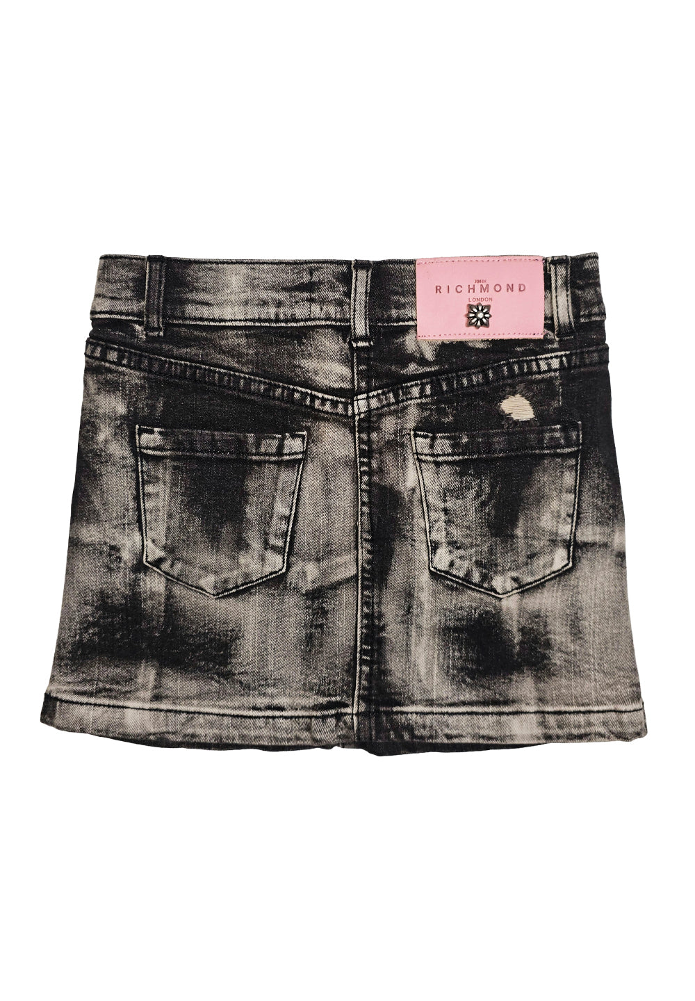 Grey denim skirt for girls