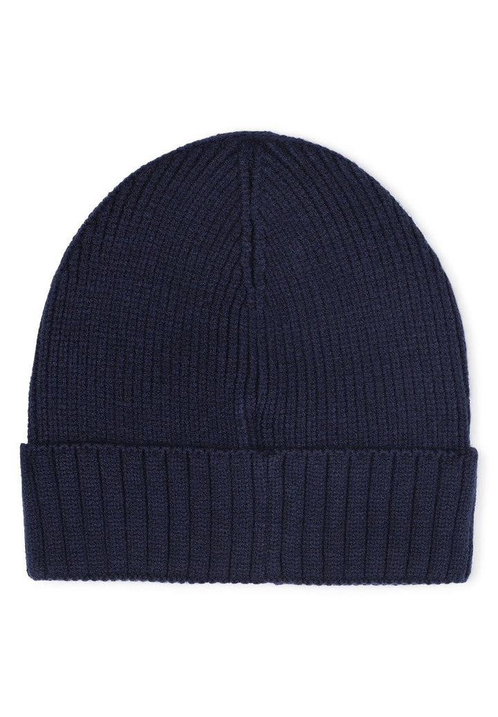 Blaue Mütze für Kinder