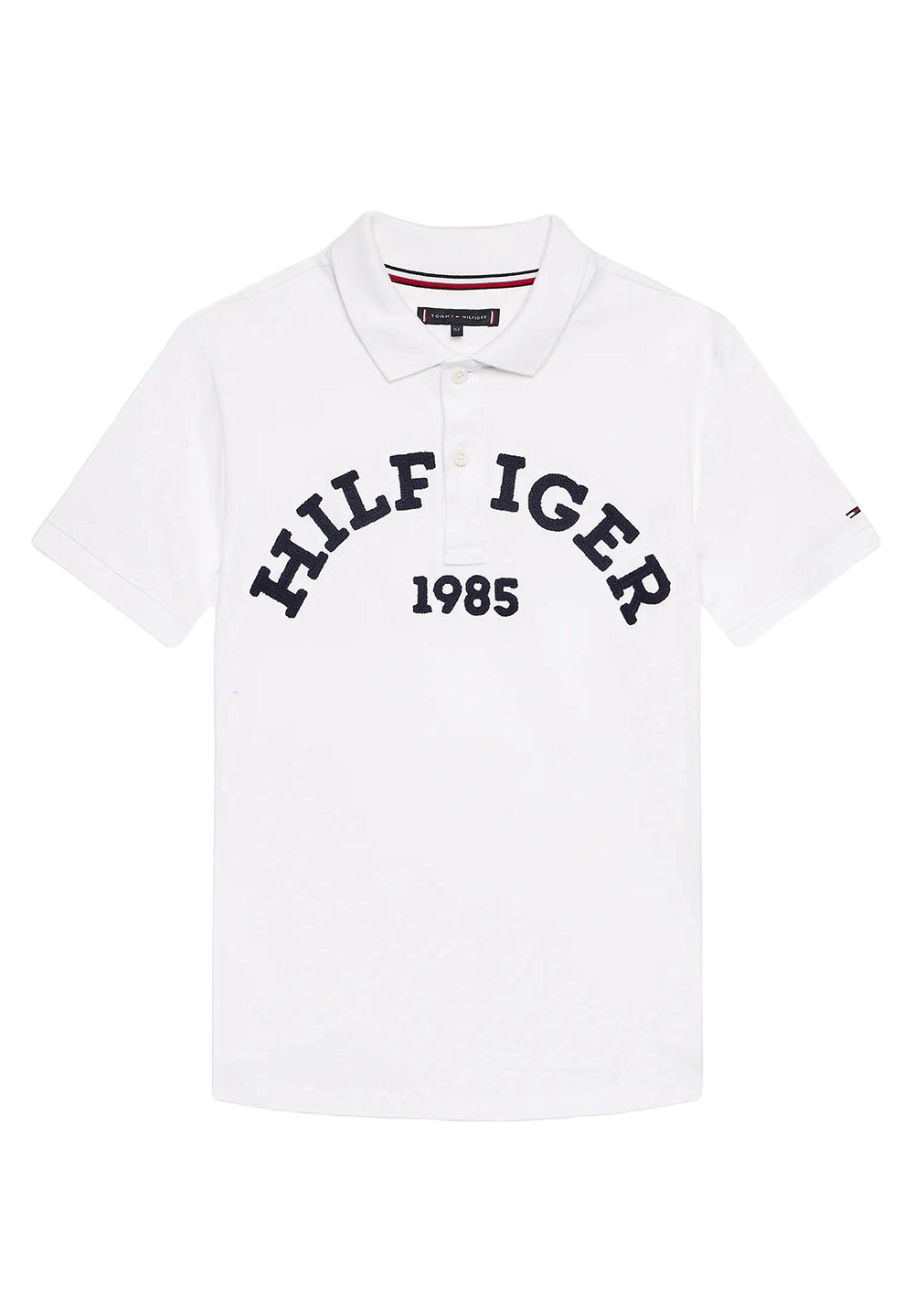 Weißes Poloshirt für Kinder