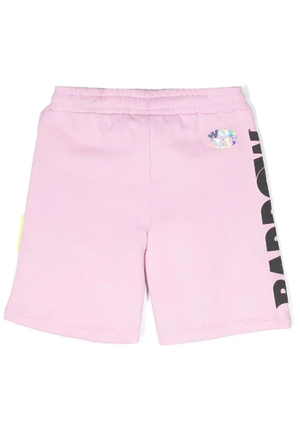 Pink sweatshirt shorts for girls