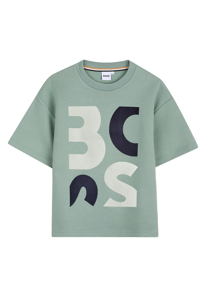 Green T-shirt for boys