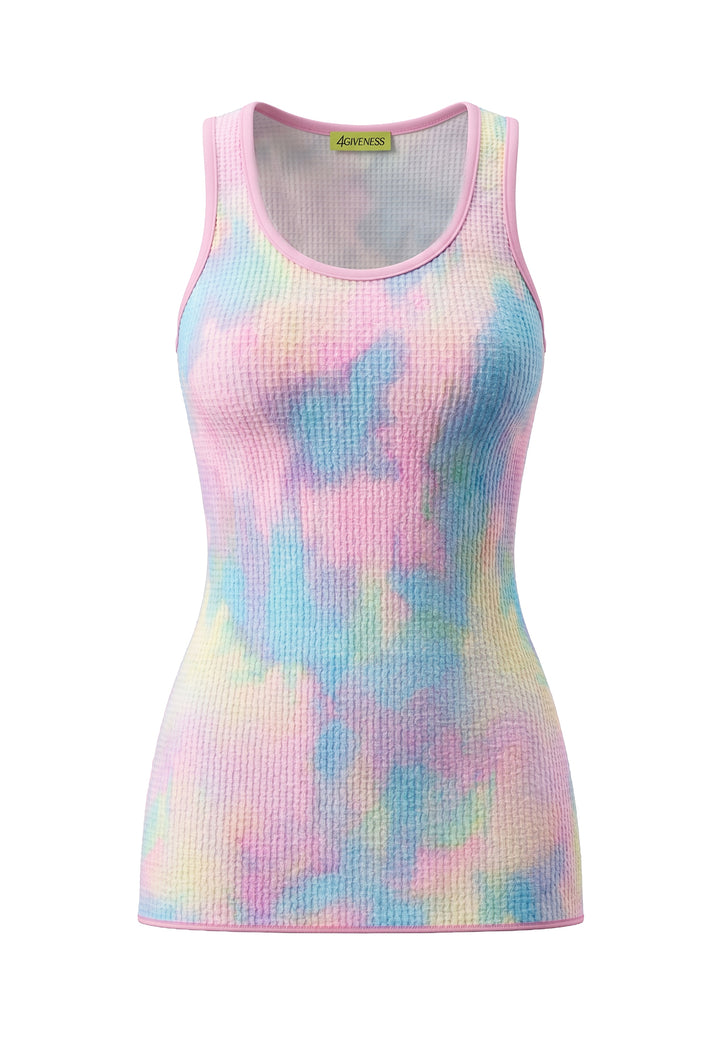 Mehrfarbiges Kleid für kleine Mädchen