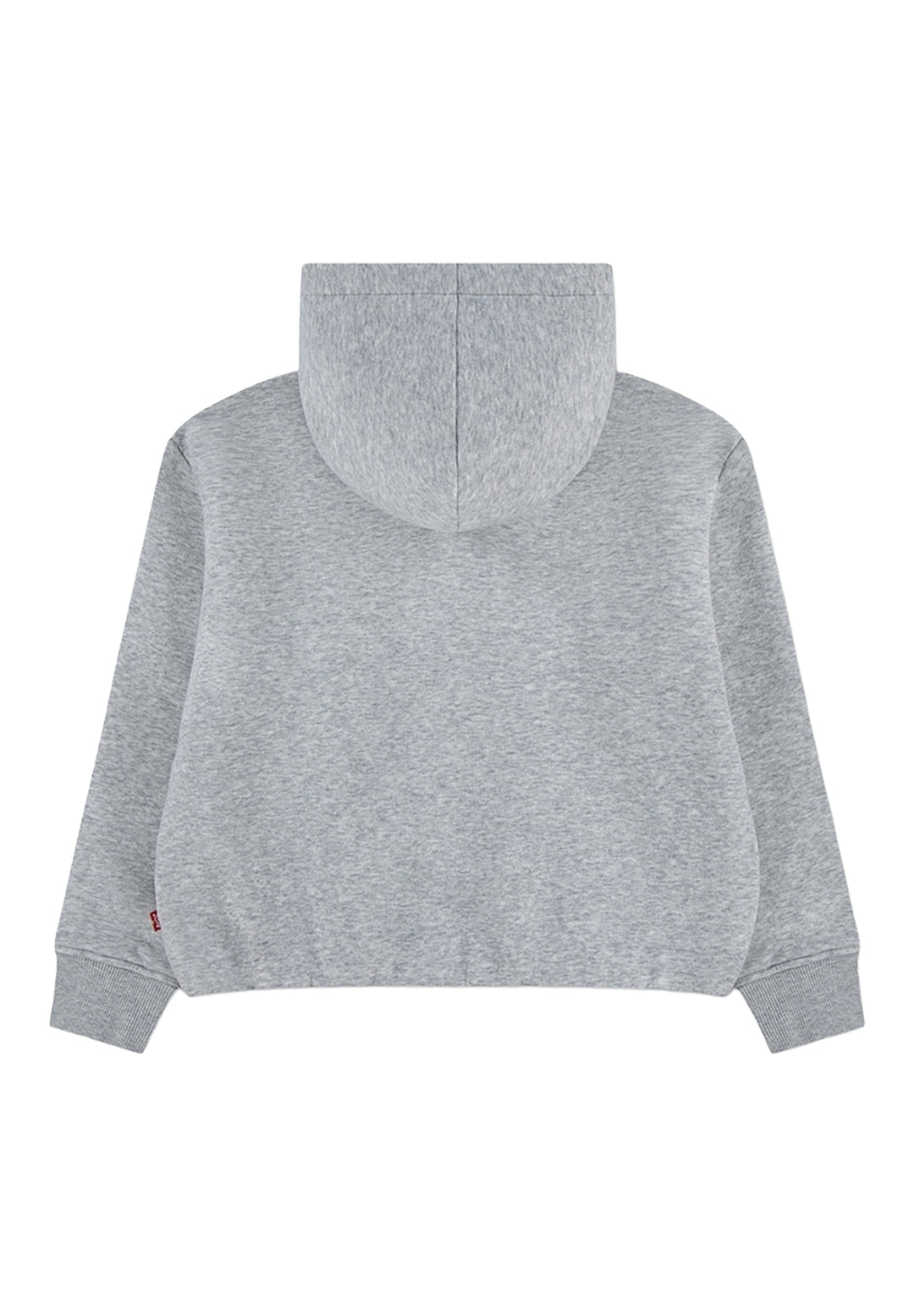 Grey hooded sweatshirt for girl