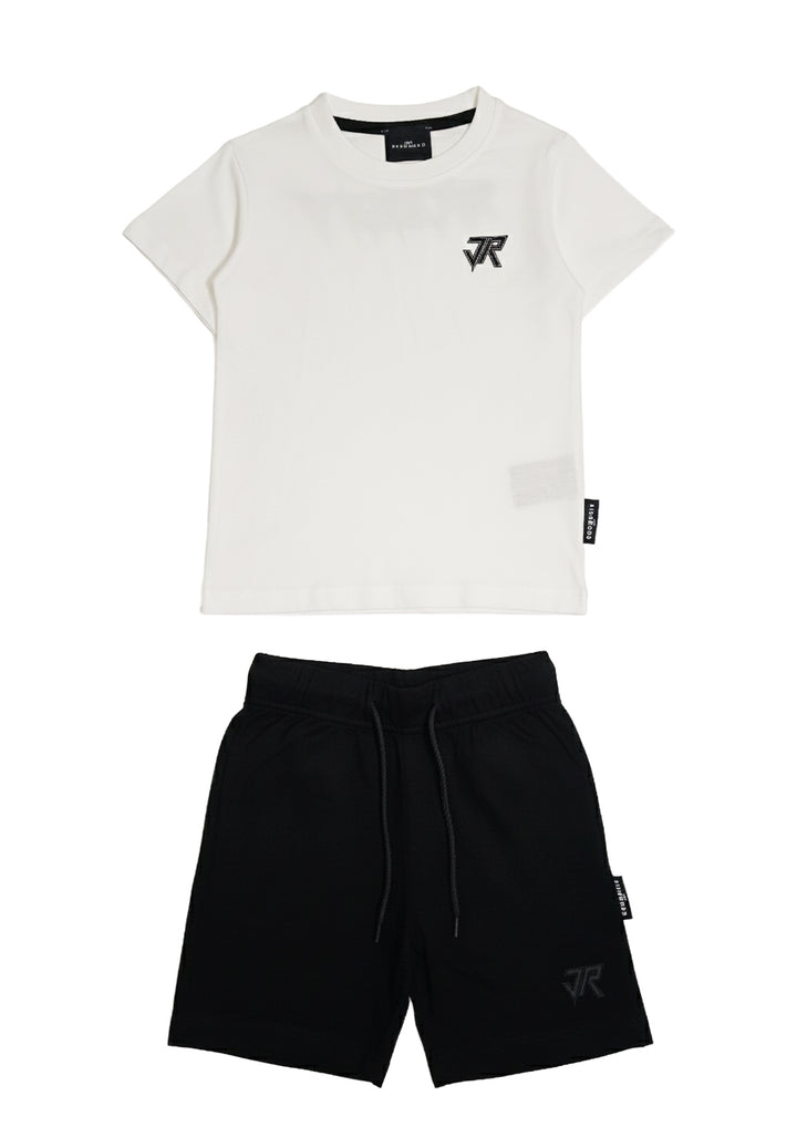 Black and white outfit for a boy