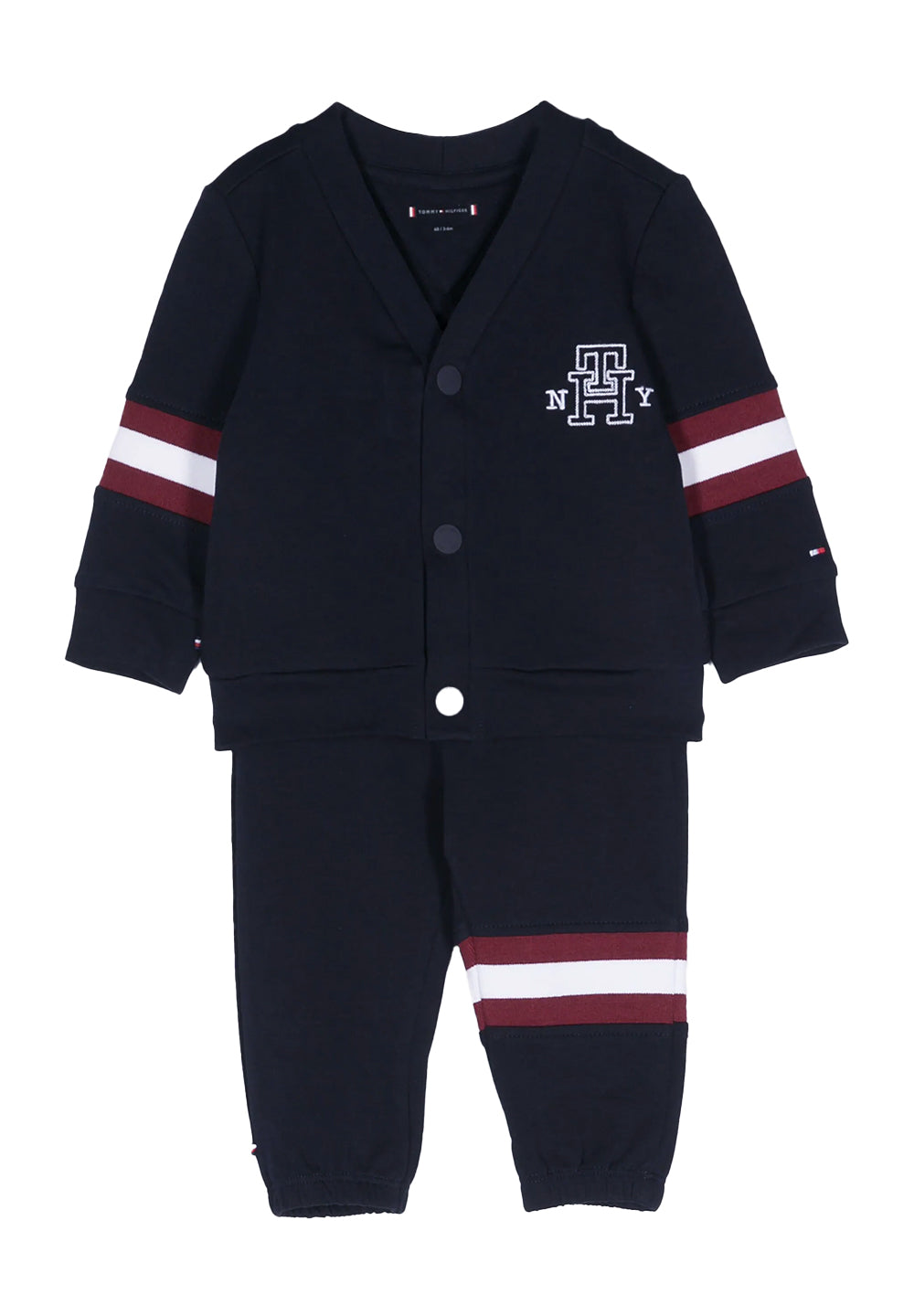 Ensemble sweat-shirt bleu marine pour nouveau-né