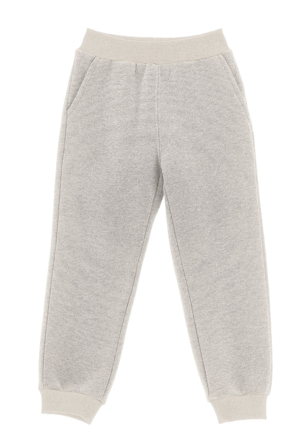 Pantalon de survêtement pailleté sable pour fille