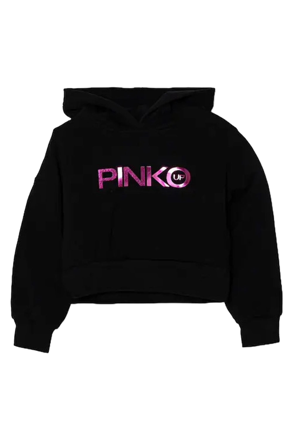Schwarzer Hoodie für Baby-Mädchen