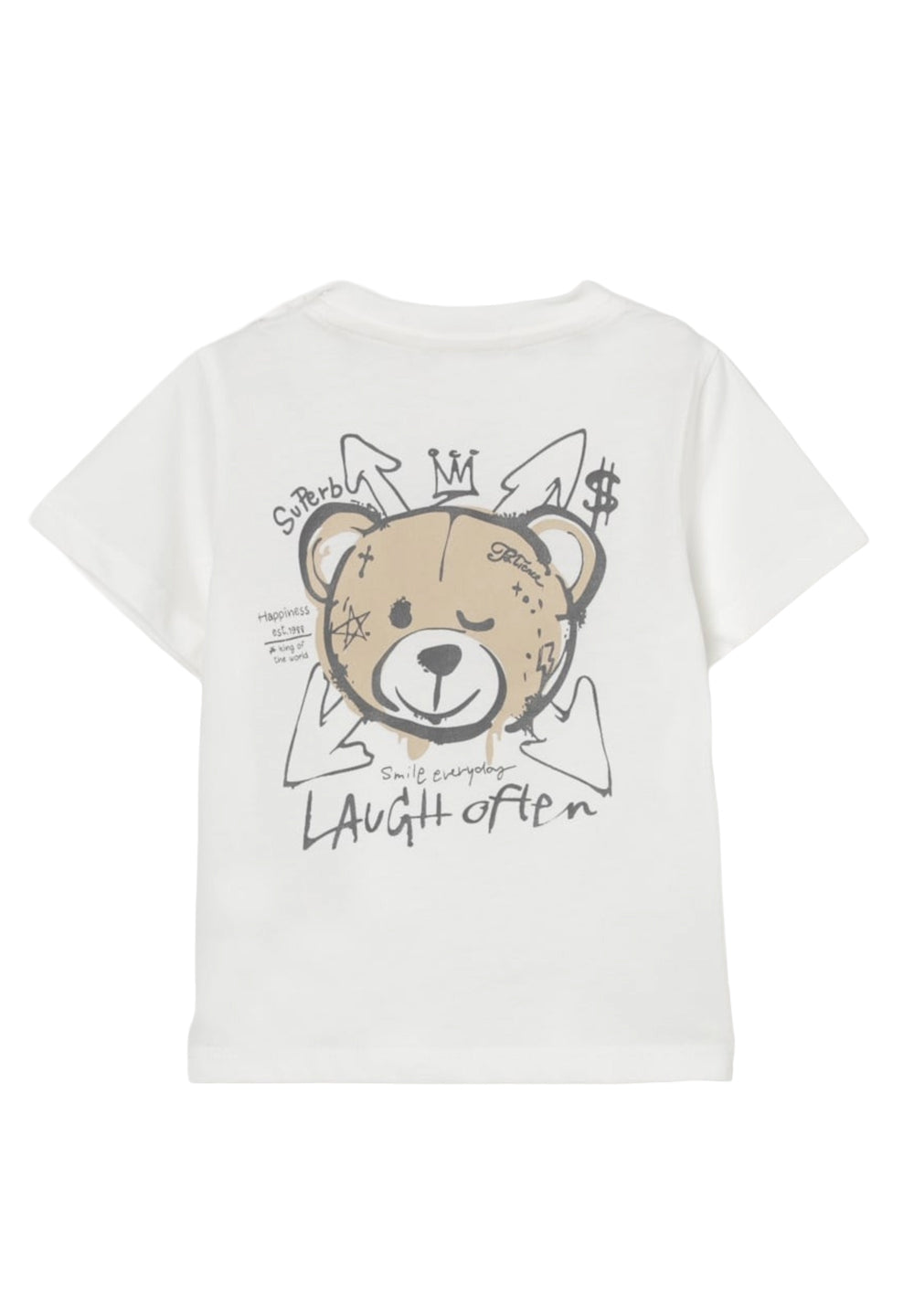 Cream-colored baby t-shirt