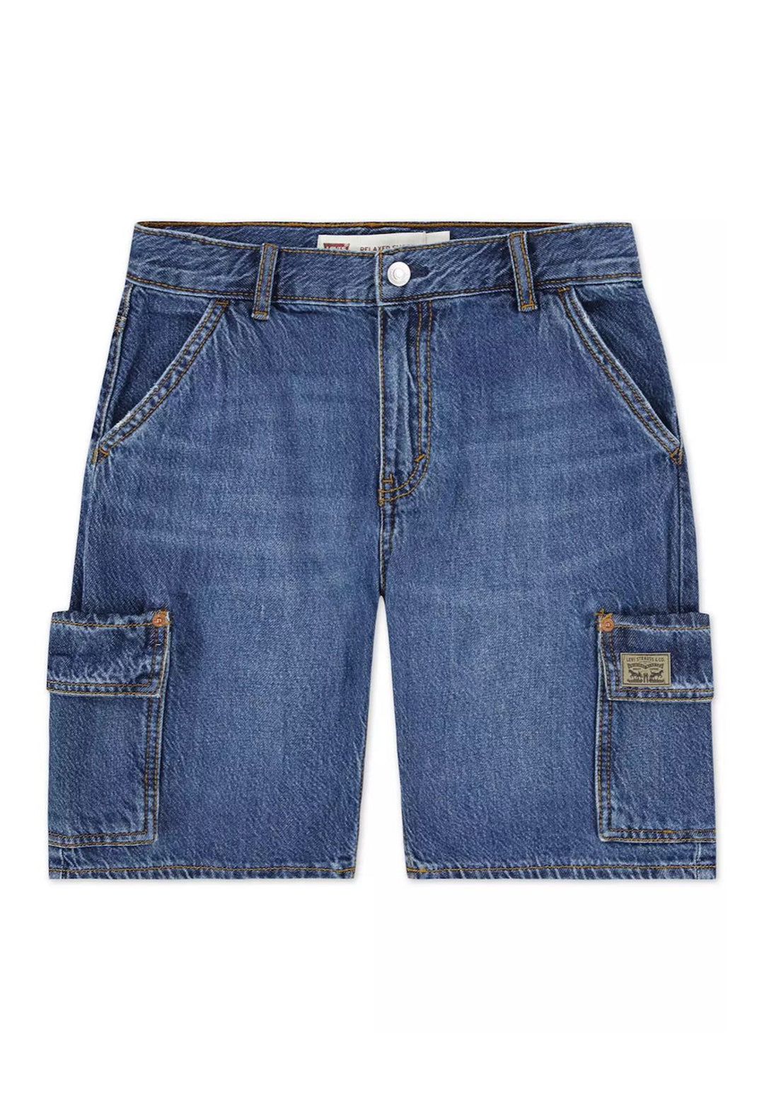 Bermudas azul denim para niño