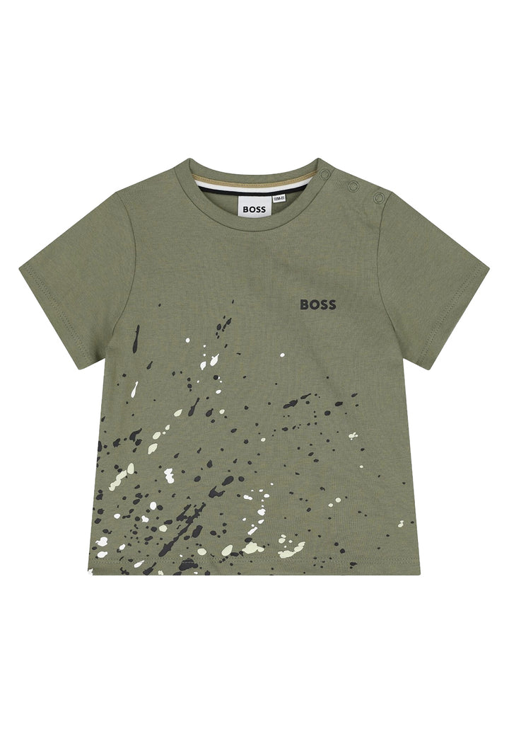 Grünes T-Shirt für Jungen