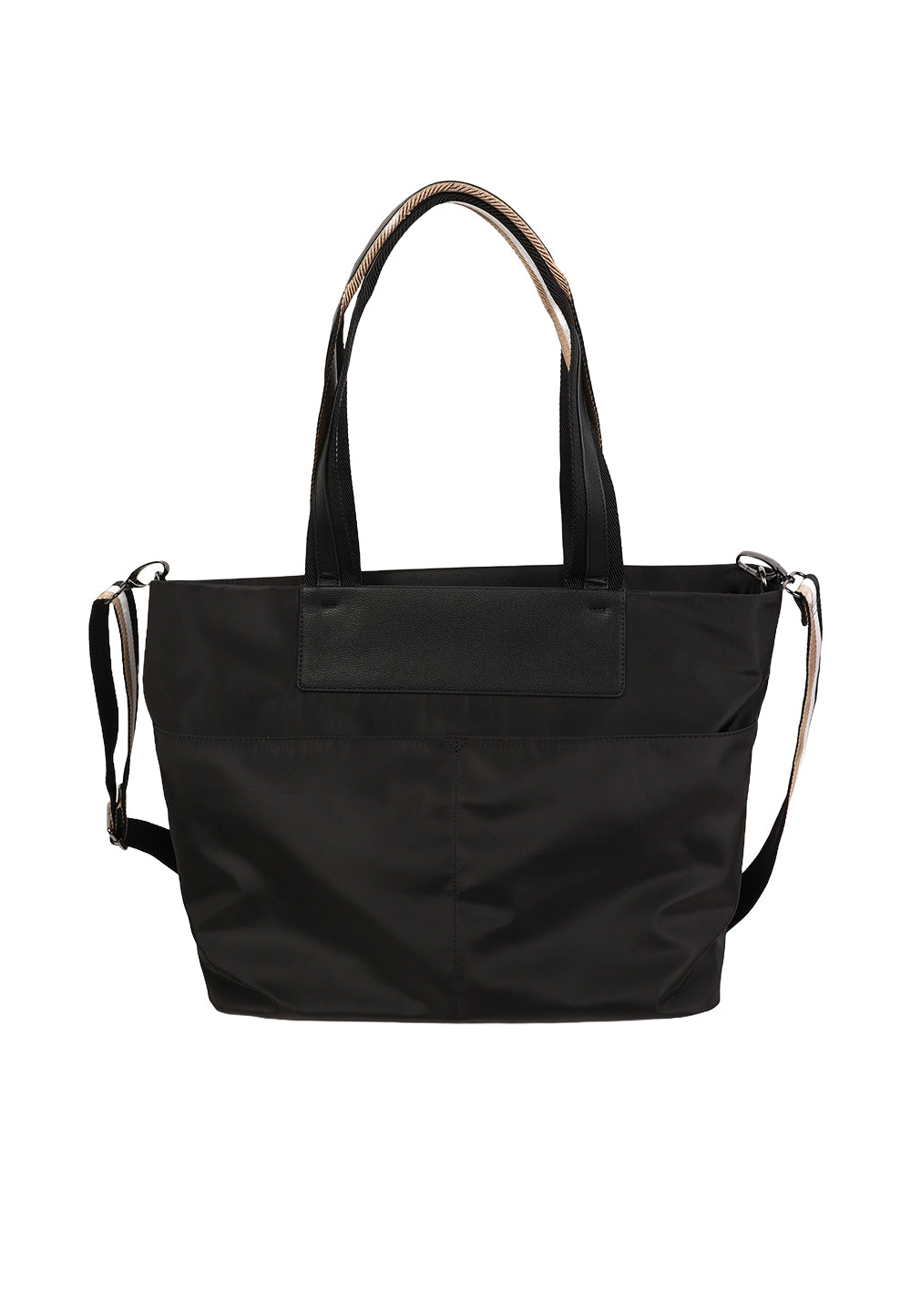 Schwarze Babytasche