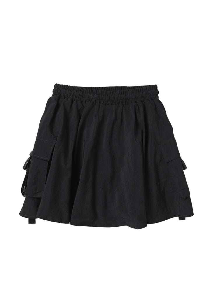 Falda negra para niña