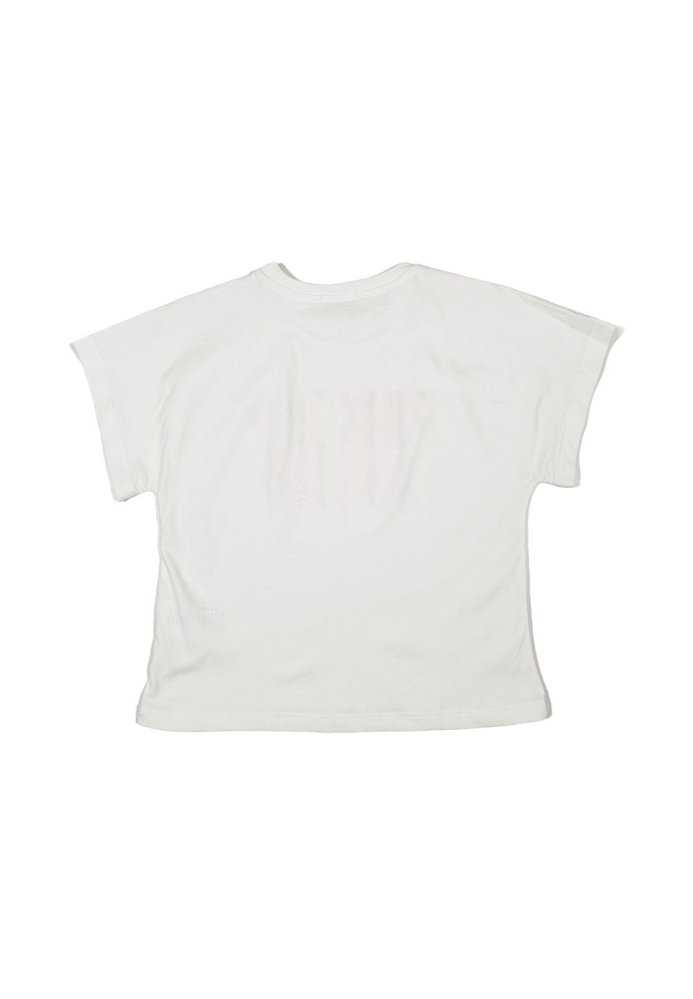 T-shirt bianca per bambina - Primamoda kids