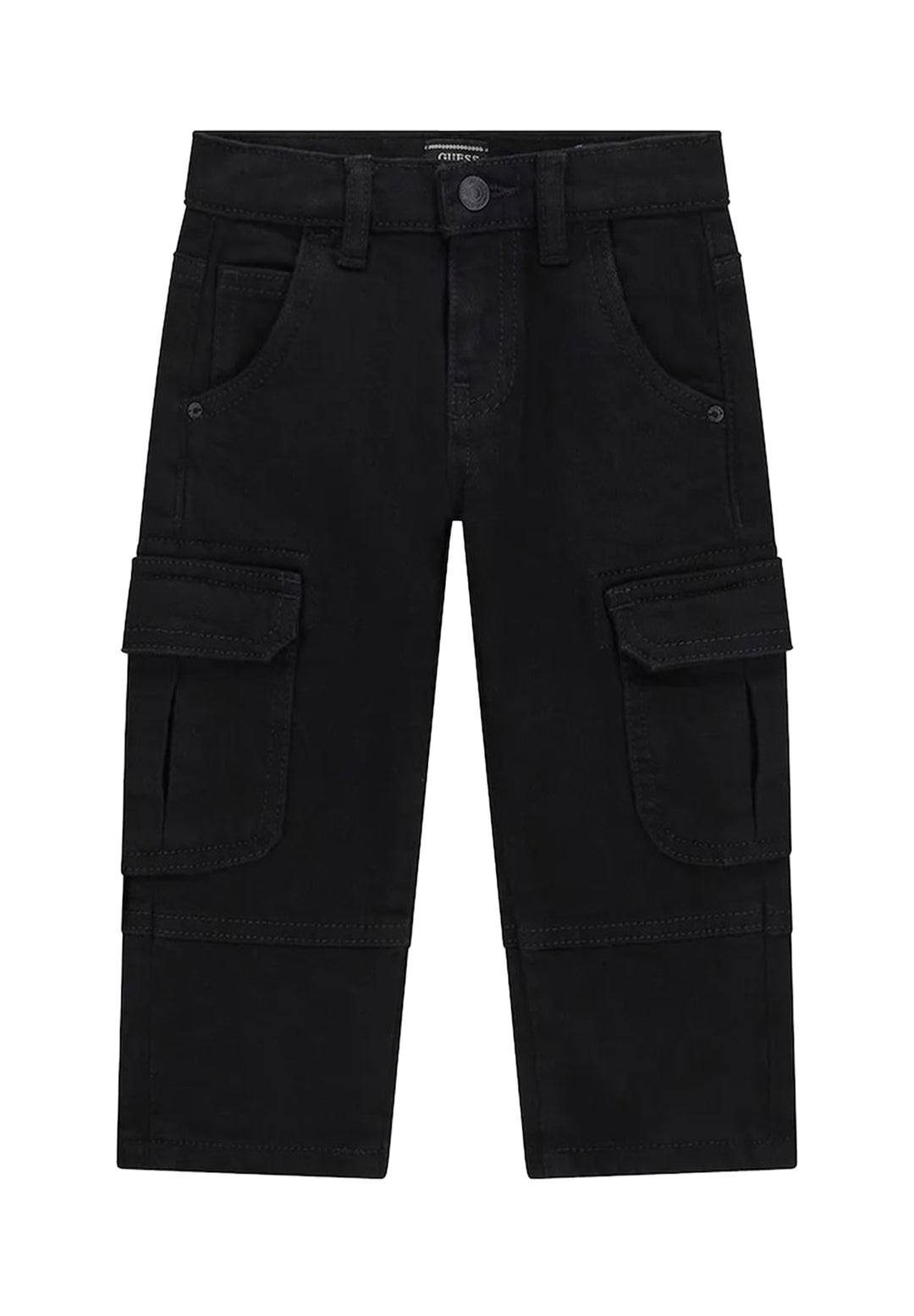 Black cargo pants for boys