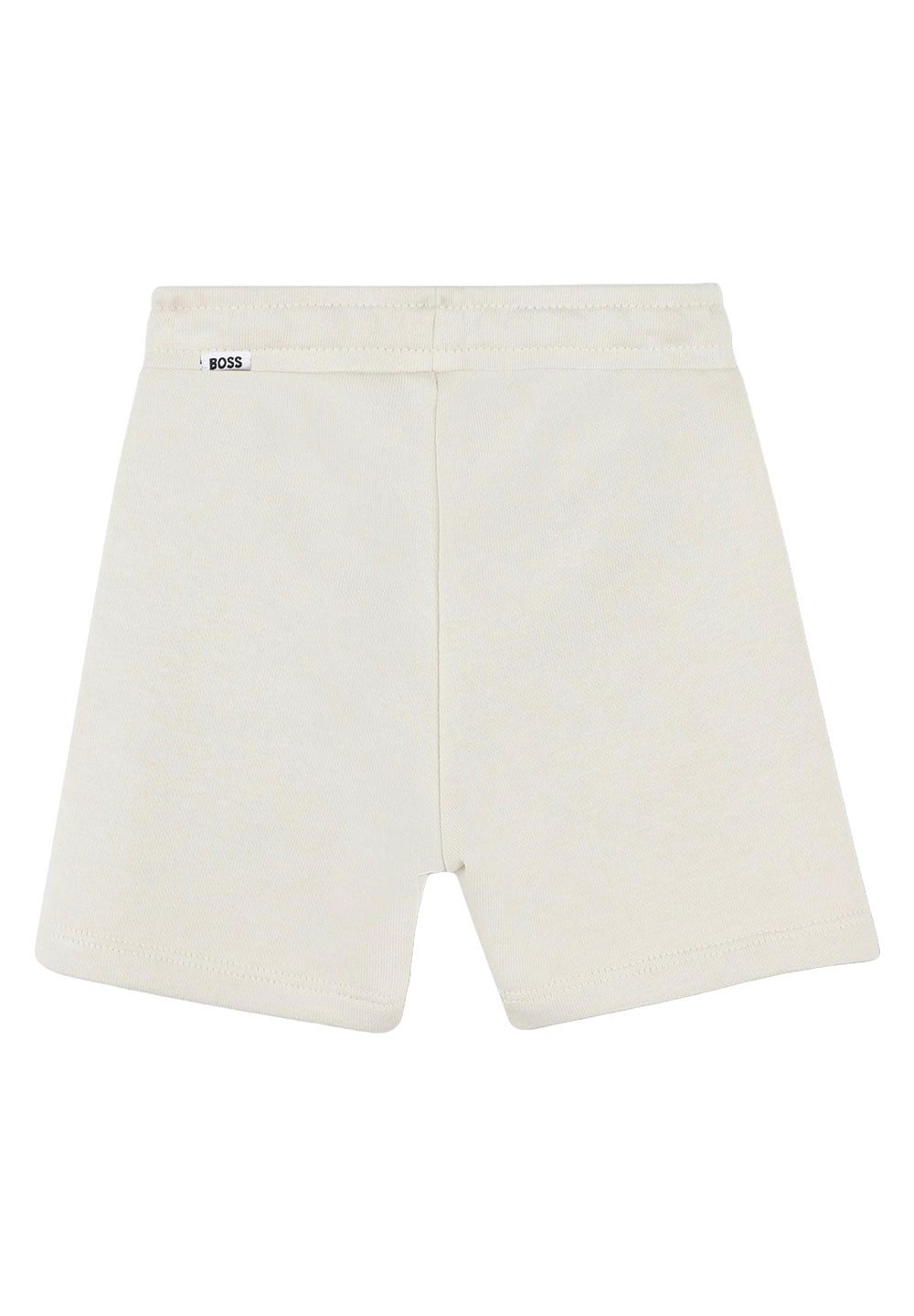 Bermudas color crema para niño