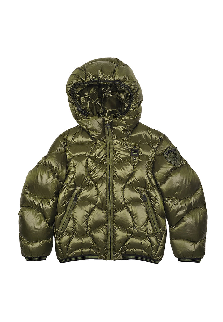 Veste verte pour enfants