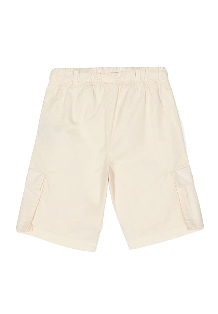 Bermudas beige para niño