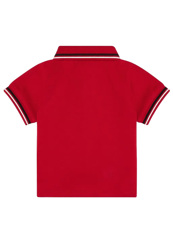 Rotes Poloshirt für Babys