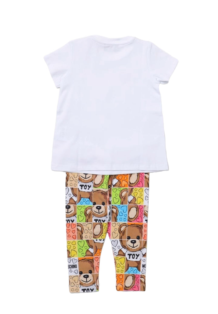 Mehrfarbiges Outfit für Babymädchen