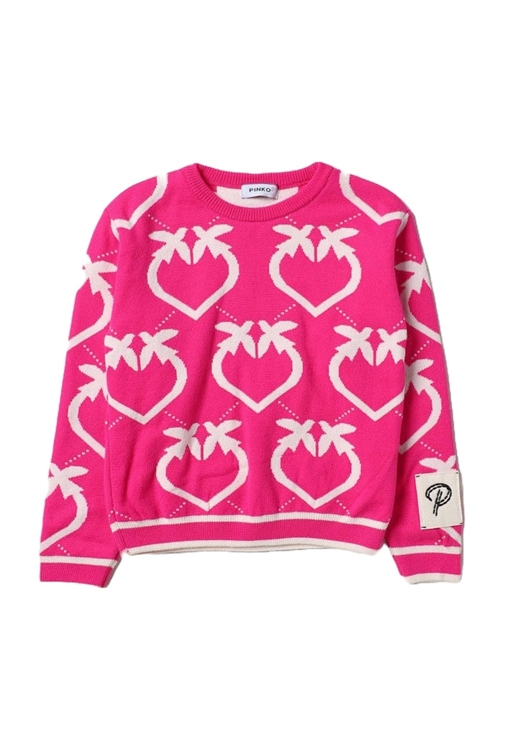 Suéter fucsia para niña