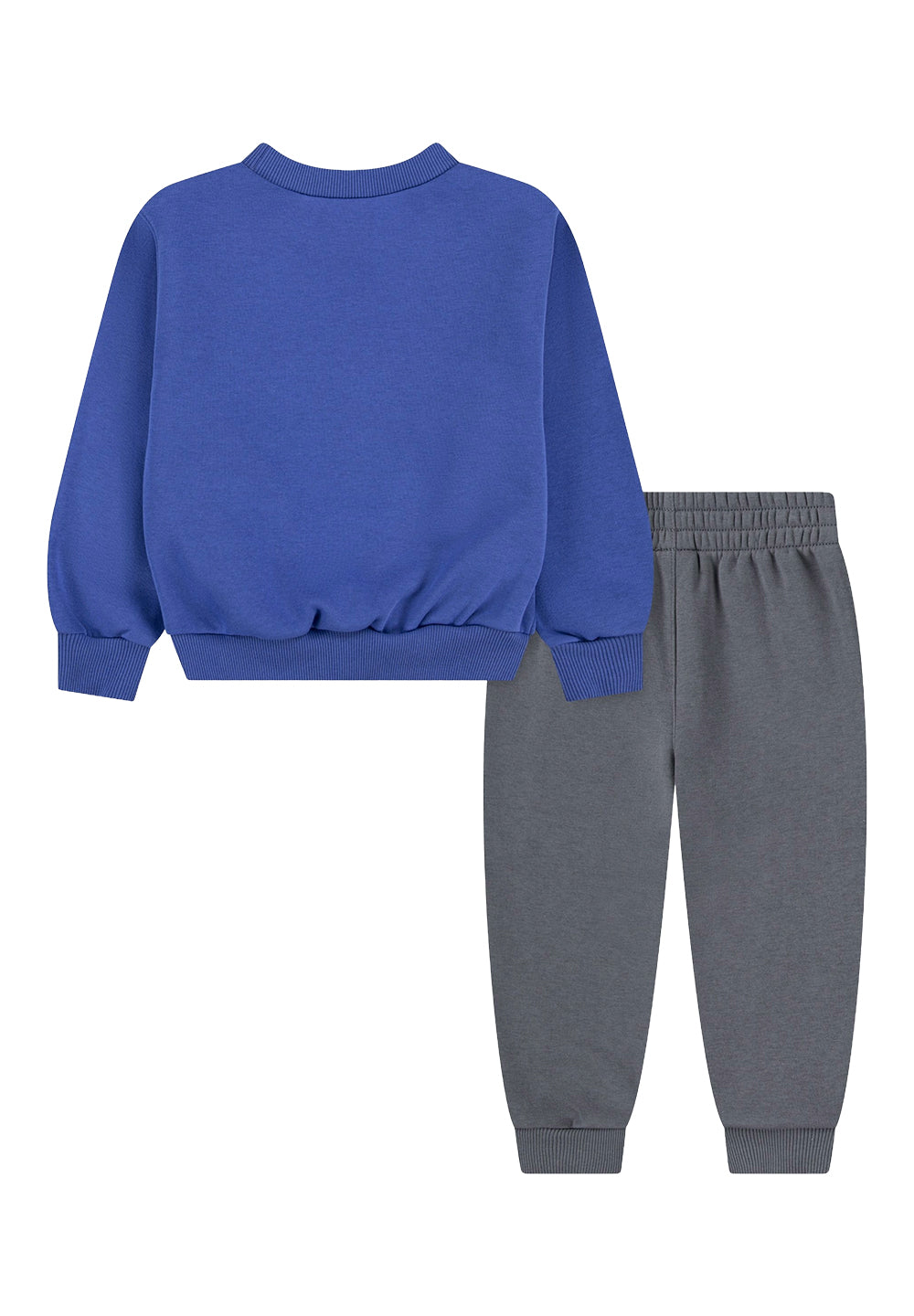 Blau-graues Sweatshirt-Set für Neugeborene