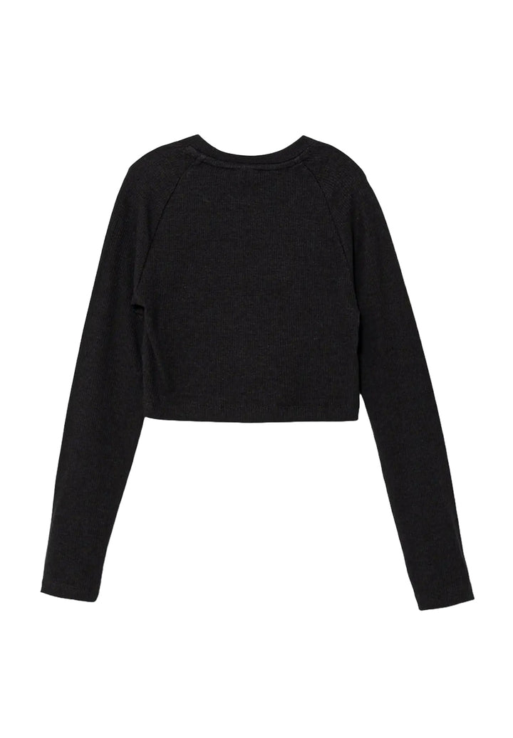 Camiseta negra para niña