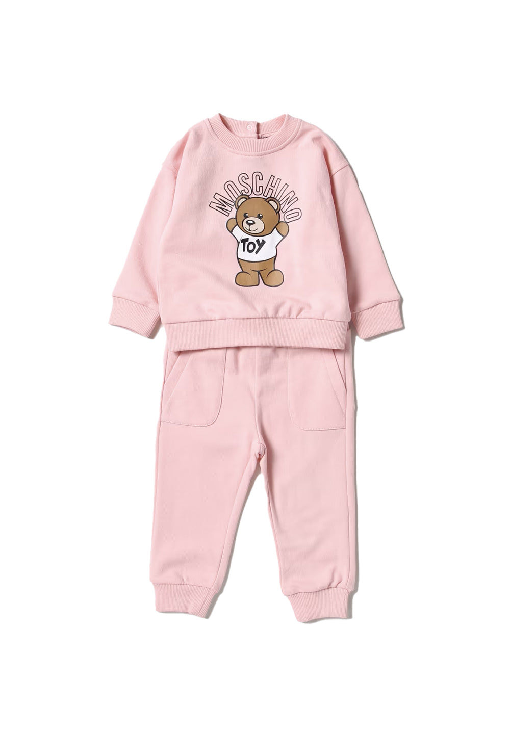 Ensemble sweat-shirt rose pour bébé fille