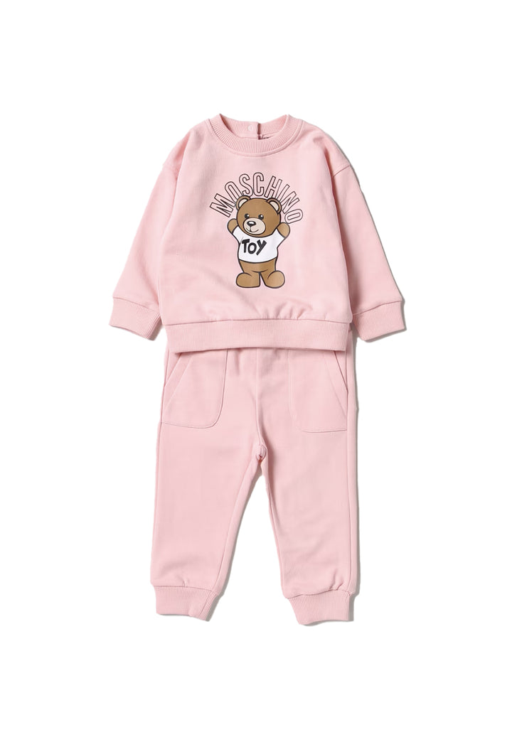 Ensemble sweat-shirt rose pour bébé fille