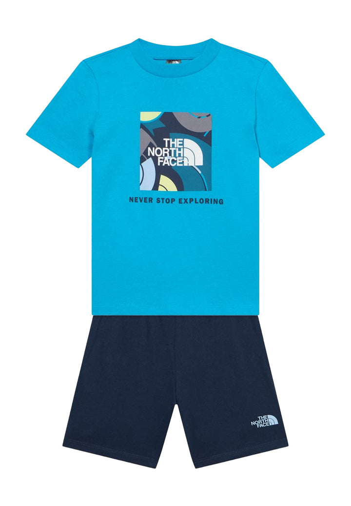 Hellblau-blaues Set für Kinder