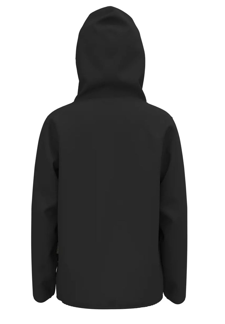 Sweat à capuche en polaire noir pour enfants