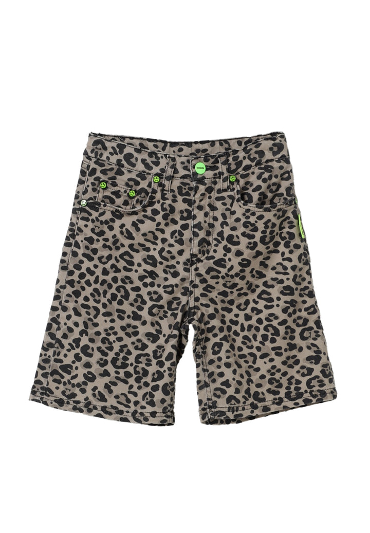 Mehrfarbige Bermudashorts für Mädchen