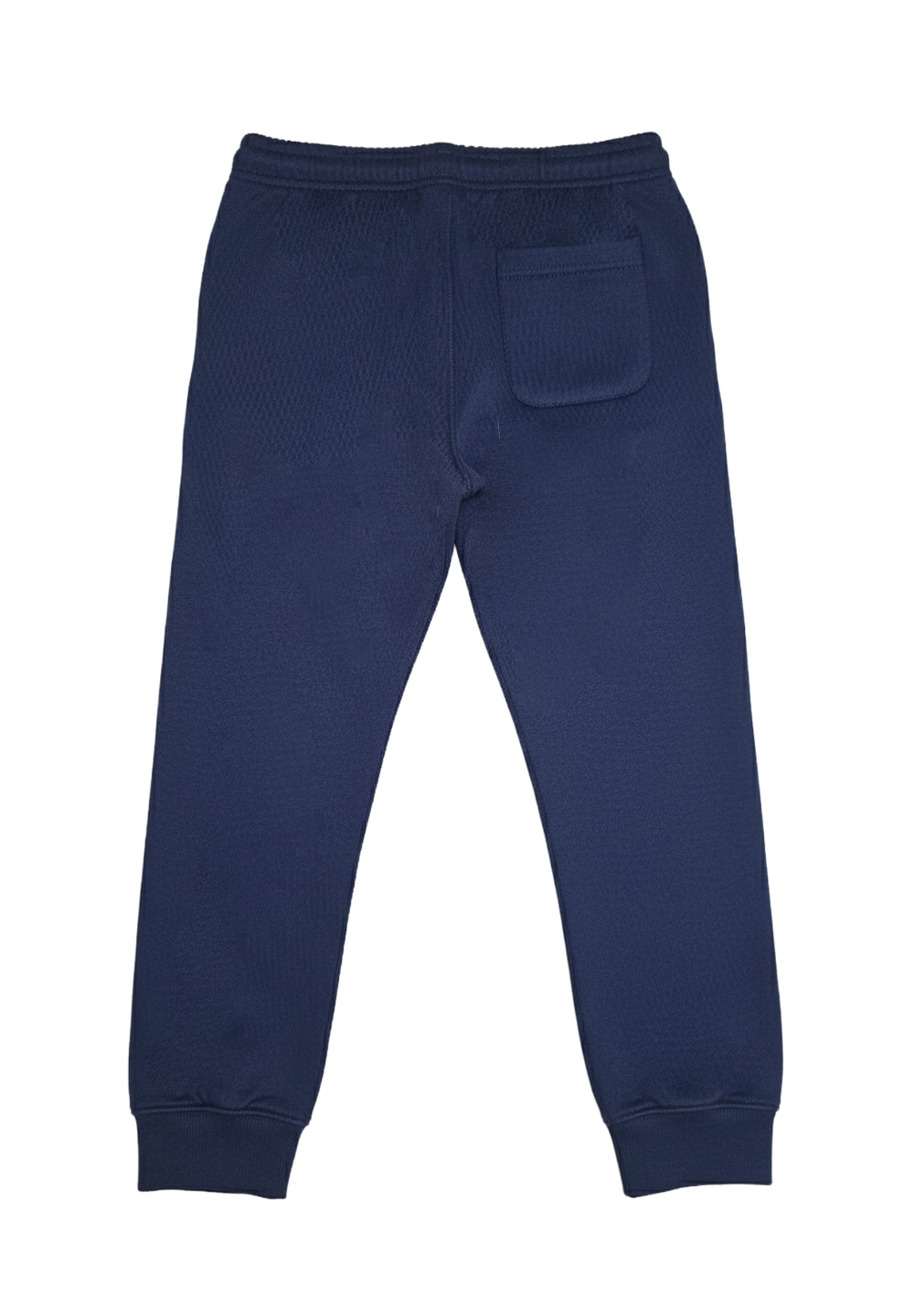 Pantalón de felpa azul marino para niño