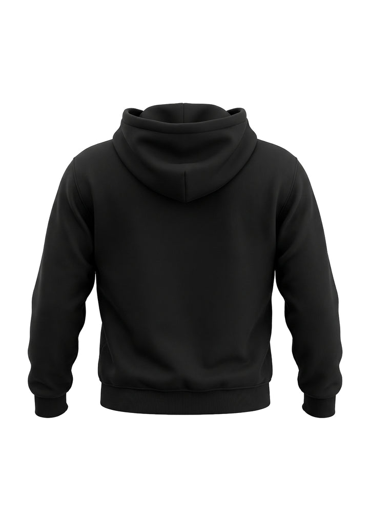 Schwarzer Hoodie für Mädchen